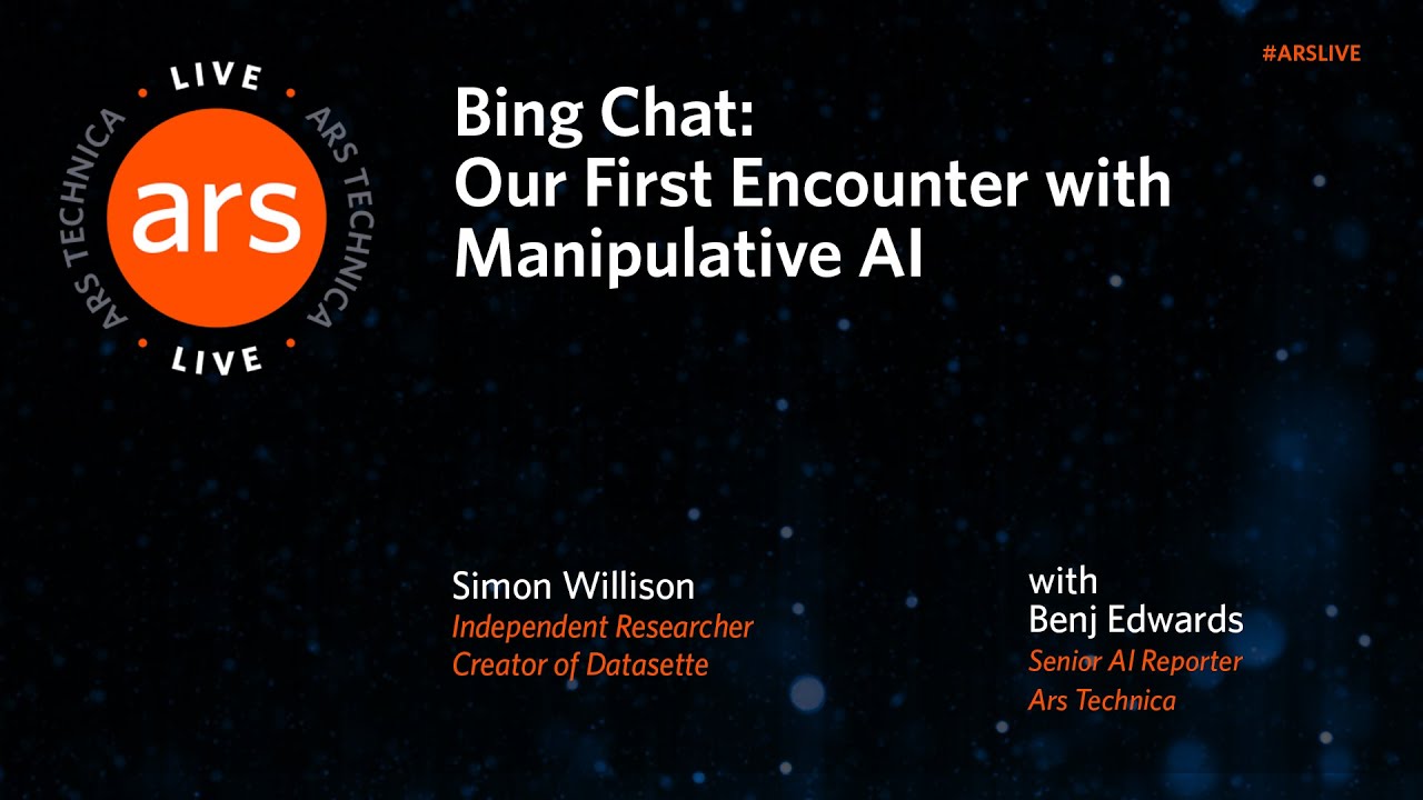 Visit Notes from Bing Chat—Our First Encounter With Manipulative AI
